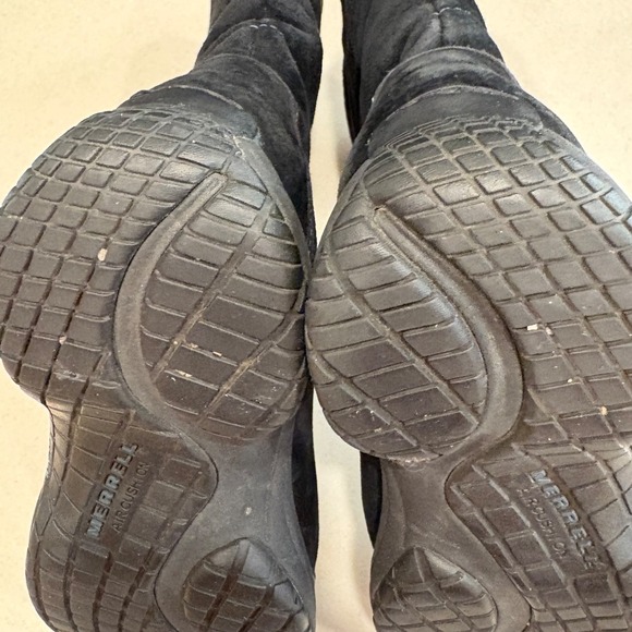 Merrell Encore Divine Midnight Black Suede Boots Women 7.5 Primaloft Polartec - Picture 13 of 16